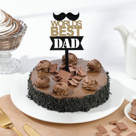 Decadent Fathers Day Truffle Cake-picture-42