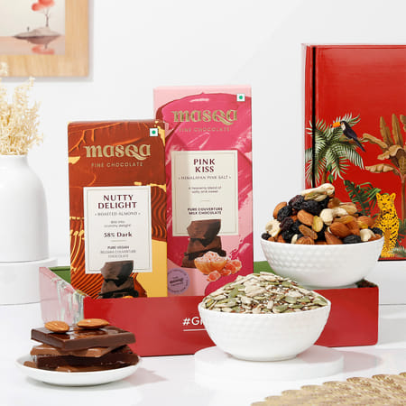 Delicious Chocolates And Dry Fruits Hamper-picture-17