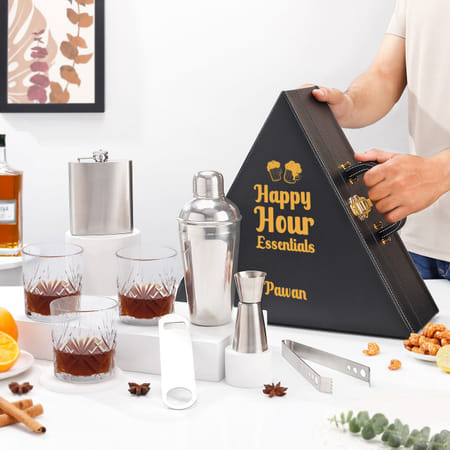 Deluxe Personalized Home Bar Set-picture-35