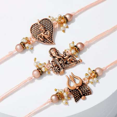 Matching Pearl Rakhis