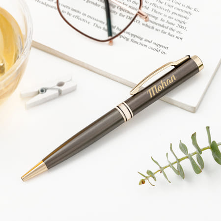 Elegant Gold Finish Pen For Dad-picture-18