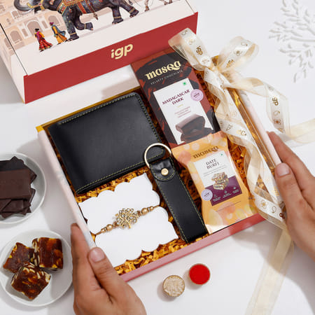 Elegant Tree Of Life Rakhi Hamper-picture-38
