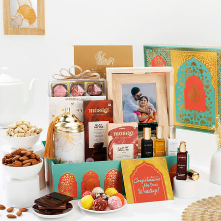 Eternal Bliss Personalized Wedding Gift Hamper-image-18