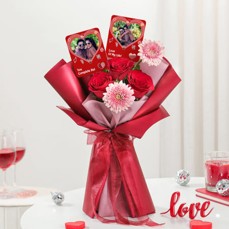 Eternal Love Personalized Fridge Magnets Bouquet-picture-11