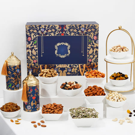 Exotic Nuts And Nibbles Gourmet Gift Box-picture-40