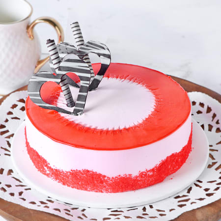 Order Heartbeat Cake 1Kg Online at Best Price, Free Delivery|IGP Cakes |  Valentines day cakes, Sent valentine, Cake