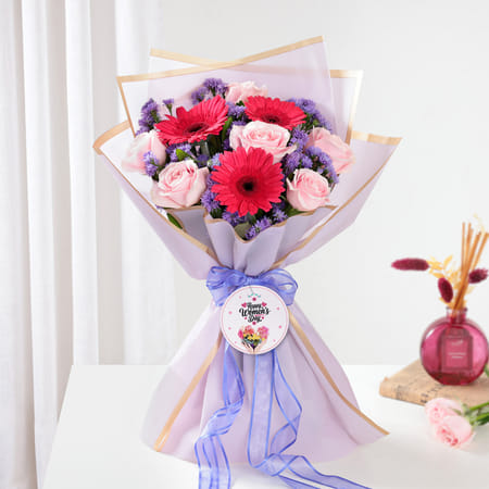 Exquisite Blooms Women's Day Bouquet-image-6