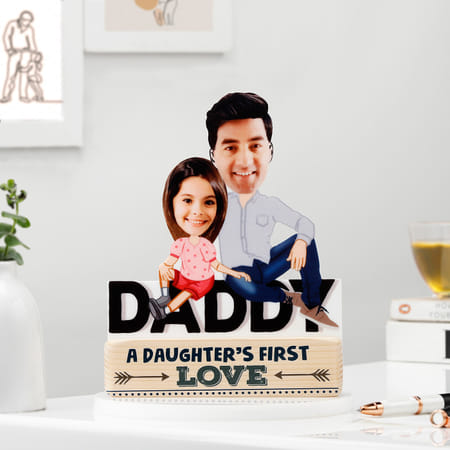 Father And Daughter Personalized Caricature-picture-21
