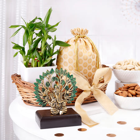 Ganesha Blessings Gourmet Basket-picture-23