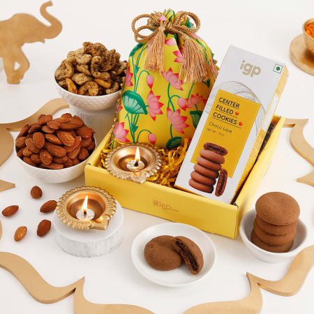 Sugar Free Diwali Gift Hamper: Gift/Send Diwali Gifts Online JVS1191548 |IGP .com