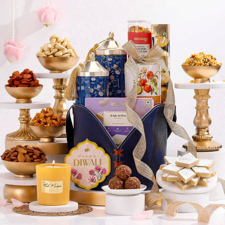 Golden Glow Premium Diwali Gift Hamper-image-45