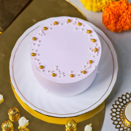 Golden Pearl Cake For Diwali-picture-25