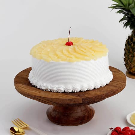 Tropical Pineapple Cake That's Super Easy & Fun to Make - XO, Katie Rosario