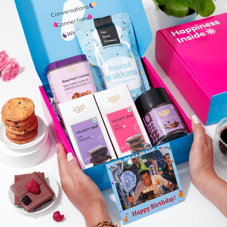 Gourmet Refreshments Personalized Birthday Hamper-image-48
