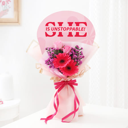 Graceful Women's Day Bouquet-picture-48