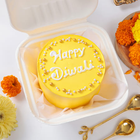 Happy Diwali Beaded Cake (250 Gm)-picture-24