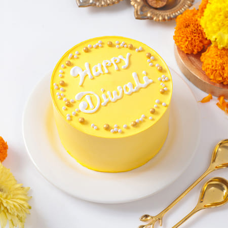 Happy Diwali Beaded Cake (300 Gm)-picture-21