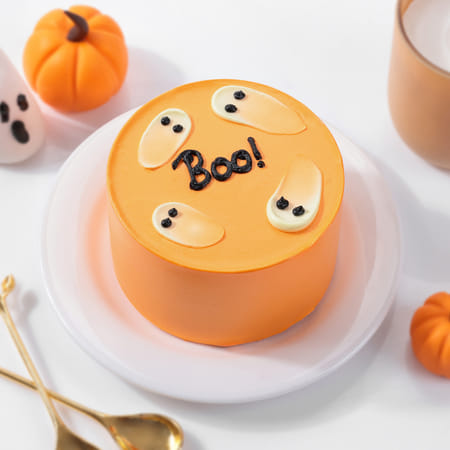 Hauntingly Delicious Cream Cake (Half Kg)-picture-10