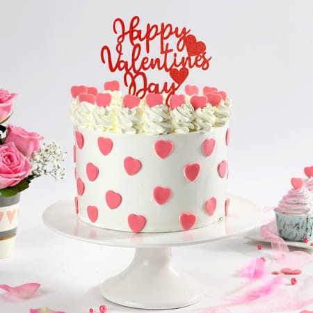 Heart Love Valentine's Cake (600 gm)-picture-29