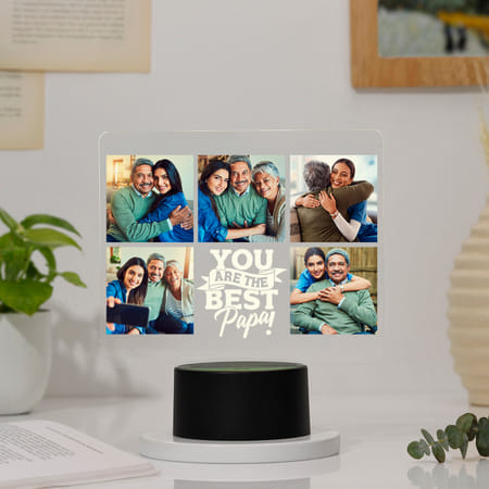 Heartfelt Memories Personalized Father's Day LED Lamp-picture-38