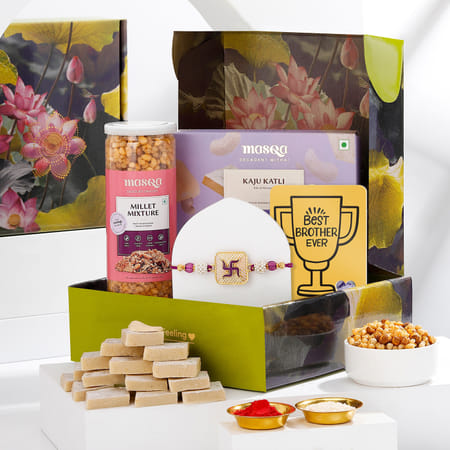 Heartfelt Swastik Rakhi Hamper-image-6