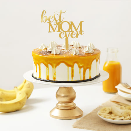 Heavenly Drip Indulgence Cake For Mom (Half kg)-image-31