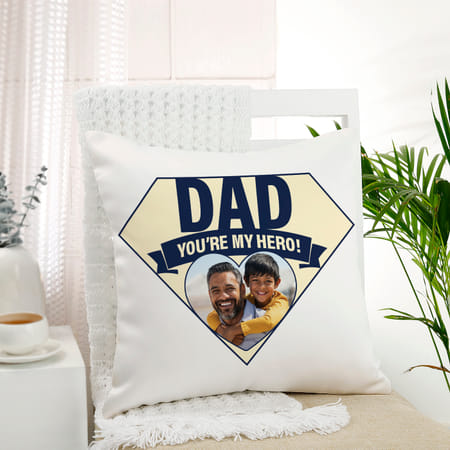 Hero Dad Personalized Father's Day Cushion-picture-43