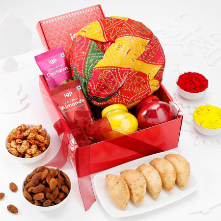Multicolor Mix Corporate Holi Gift Hampers(Manufacturer) Customized, Holi  Gifts, 4