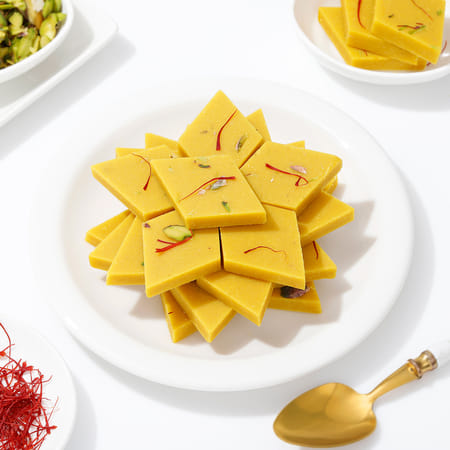 Kesar Dry Fruit Katli (400 Gm)-picture-20
