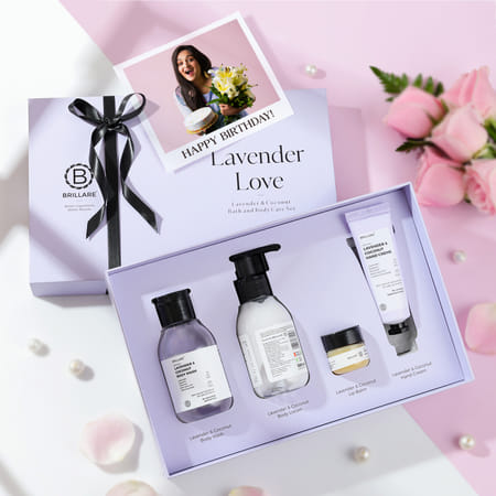 Lavender Love Personalized Birthday Body Care Combo For Her-picture-46