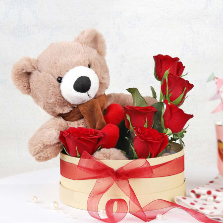 Cuddle Up & Get Well Bear Delivery to USA, Free Shipping, Sent Online  Flowers, Combos, Gifts