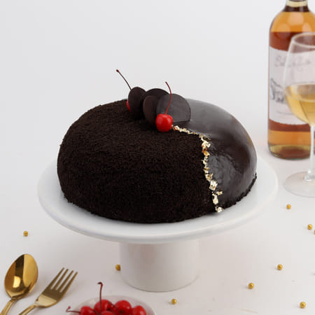 Lustrous Chocolate Cake (Half Kg)-image-20