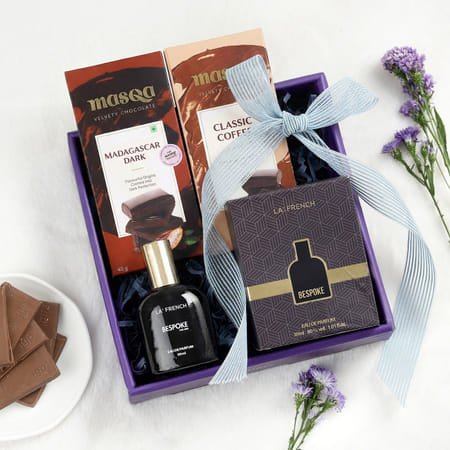 Luxe Perfume And Chocolates Hamper-picture-14