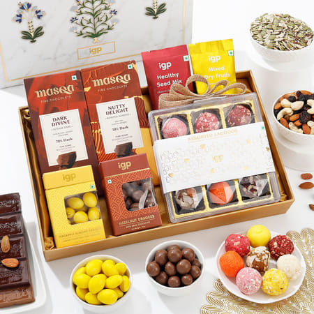 Luxe Sweets and Dry Fruits Hamper-image-24