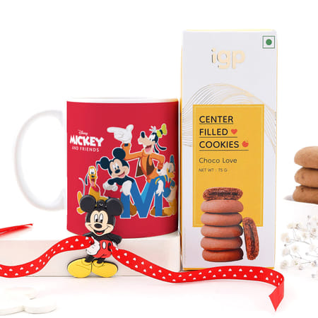 Mickey Mouse Themed Rakhi Hamper-picture-14