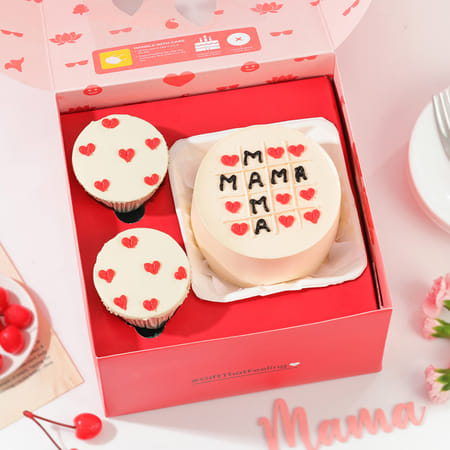 Mother's Day Cake And Cupcake Combo-picture-16