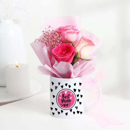 Mother's Day Personalized Mug Of Blooms-picture-33
