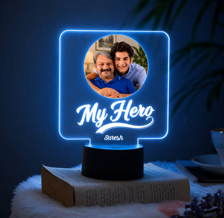 Papa And Me Personalized LED Lamp-image-11