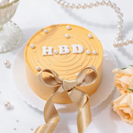 Peach Rose Birthday Cake-picture-43