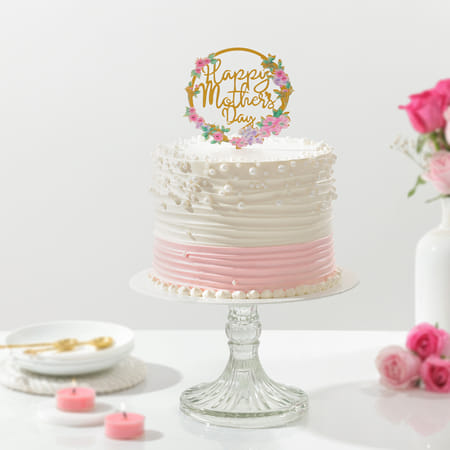 Pearl Elegance Mother's Day Cake (600 Gm)-picture-15
