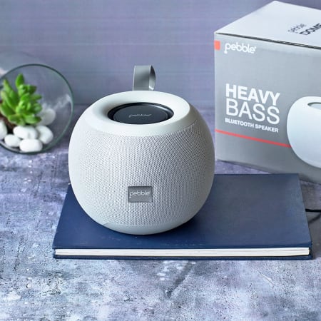 pebble dome heavy bass 5w bluetooth speaker