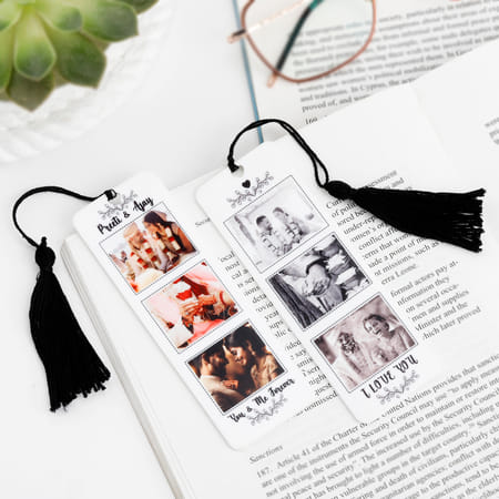 Personalized Acrylic Bookmark - You And Me Forever - Set Of 2-image-35