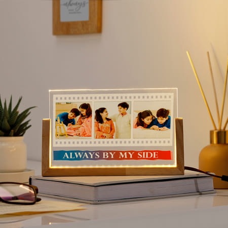 Personalized Always By My Side LED Frame For Siblings-picture-36