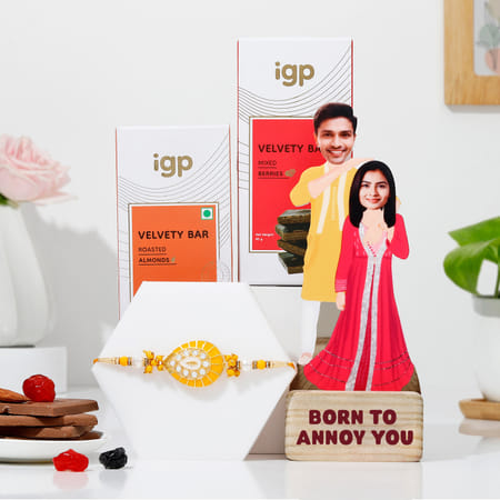 Personalized Behen Ho Toh Aisi Rakhi Hamper-image-19