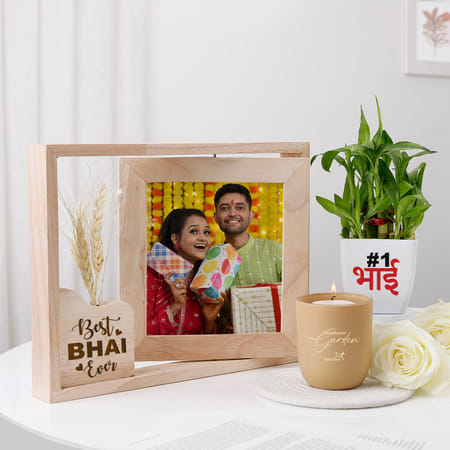 Personalized Best Bhai Ever Hamper-image-45