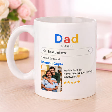 Personalized Best Dad Ever Mug-image-43