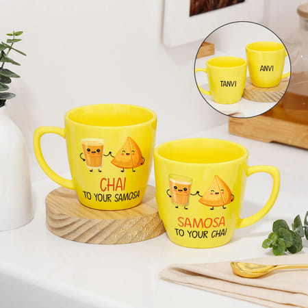Personalized Besties Forever Tea Cups - Set Of 2-image-30