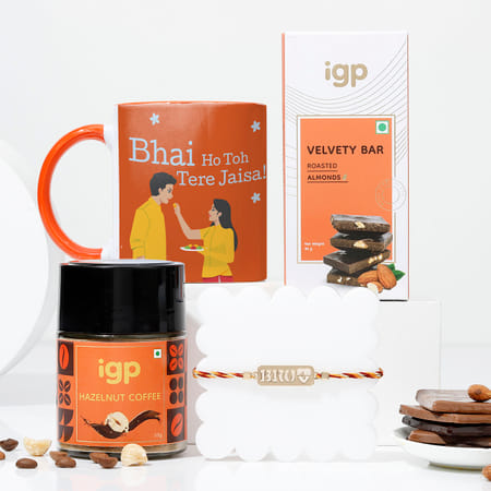 Personalized Bhai Ho Toh Tere Jaisa Rakhi Hamper-image-10