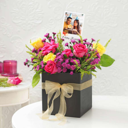 Happy Birthday Flowers Online | Birthday Flower Bouquet | Free Delivery in 30-Mins