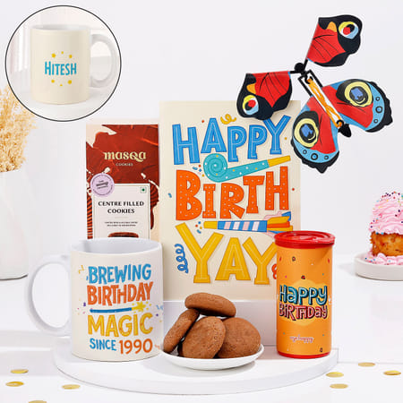 Personalized Birthday Magic Hamper For Him-picture-30